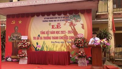 LỄ TỔNG KẾT NĂM HỌC 2023-2024